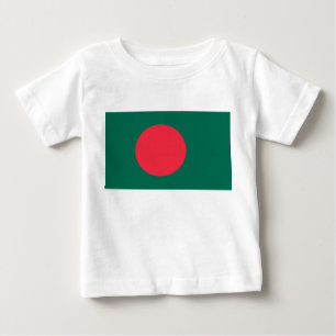 Baby T-Shirt with Flag of Bangladesh