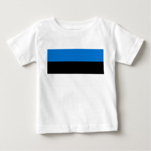 Baby T-Shirt with Flag of Estonia