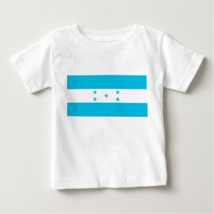 Baby T-Shirt with Flag of Honduras