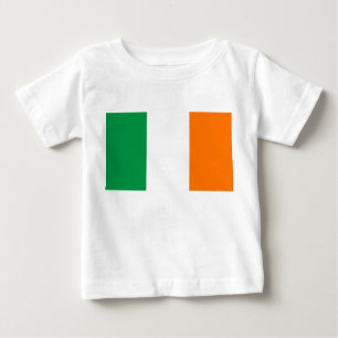 Baby T-Shirt with Flag of Ireland