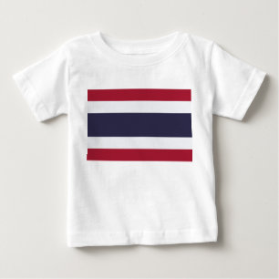 Baby T-Shirt with Flag of Thailand