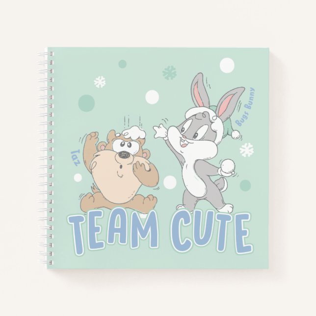 Baby TAZ™ & BUGS BUNNY™ Team Cute Notebook (Front)