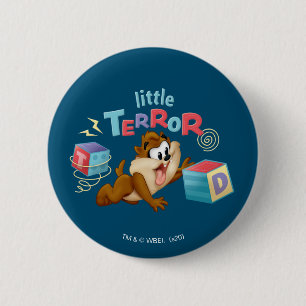 Baby Taz Little Terror 2 Inch Round Button