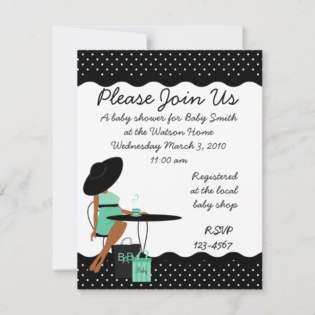 Baby Tea Invitation (Front)