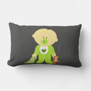 Baby,teddy,blanket Lumbar pillow. Lumbar Pillow