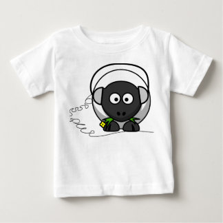 Baby  Tee with Sheep Print