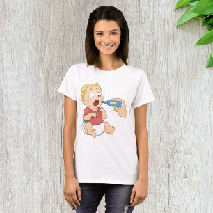 Baby Temperature Check Pediatric Health  T-Shirt