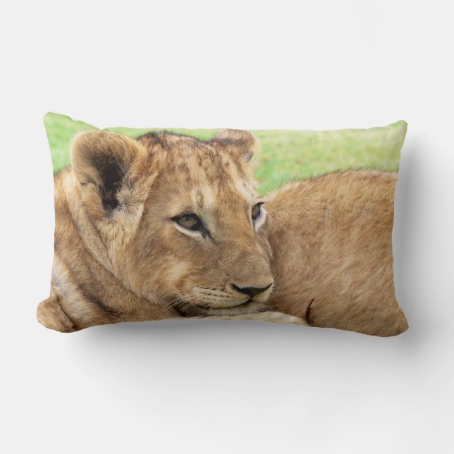 Baby Tiger custom throw pillow (Front)