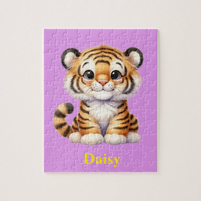 Baby Tiger Jigsaw Puzzle (Vertical)