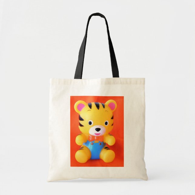Baby Tiger Tote Bag (Front)