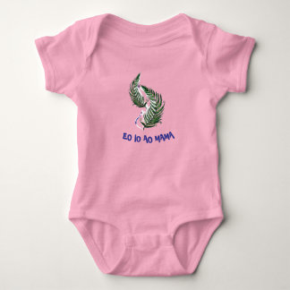Baby Toddler Bodysuit New Zealand Aotearoa Fern
