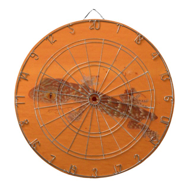 Baby Tokay Gecko Dartboard (Front)