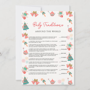 Baby traditions around the world Baby Shower Card