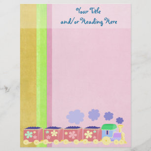 Baby Train Letterhead