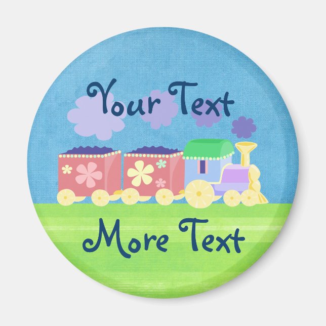 Baby Train Magnet (Front)