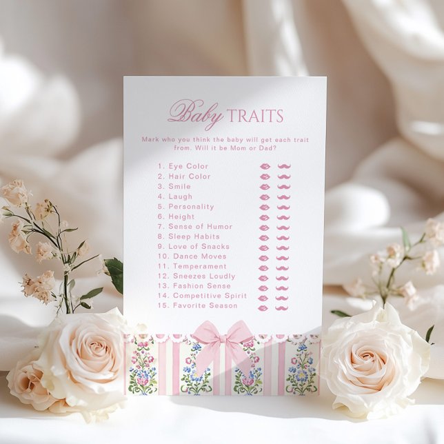 Baby Traits Love Shack Baby Coquette Baby Shower (Creator Uploaded)