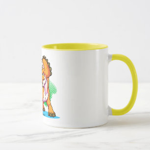 Baby triceratops mug