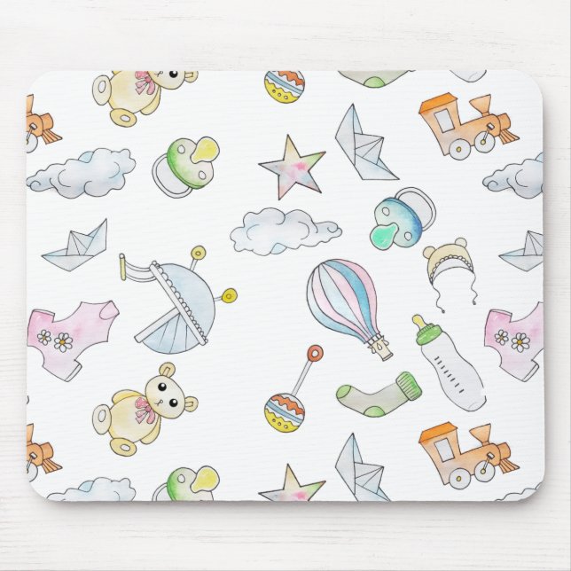 Baby Trinkets Mouse Pad (Front)