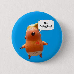 Baby Trump Speaks 2 Inch Round Button