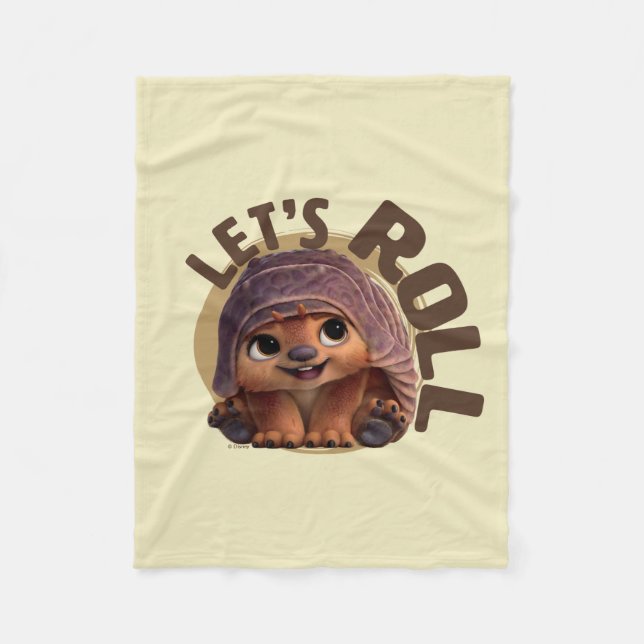 Baby Tuk Tuk - Let's Roll Fleece Blanket (Front)