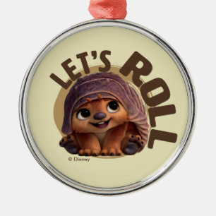 Baby Tuk Tuk - Let's Roll Metal Ornament