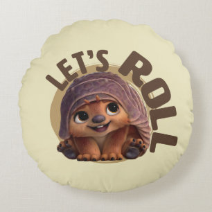 Baby Tuk Tuk - Let's Roll Round Pillow