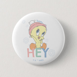 Baby TWEETY™ Hey Snow 2 Inch Round Button
