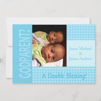 Baby Twin Boys être mon invitation parentale