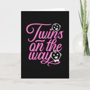 Baby Twins Pregnancy Faire-part Guotes Cadeaux