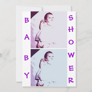 Baby Twins Shower Invitation