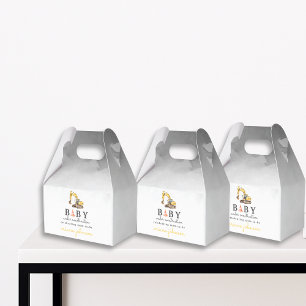 Baby Under Construction Boy Baby Shower Favor Box