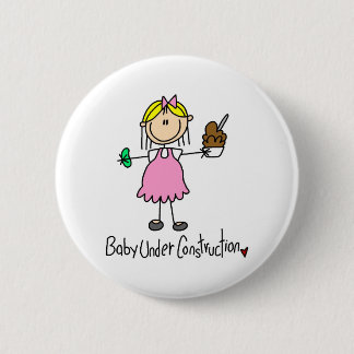Baby Under Construction Button