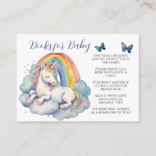 Baby Unicorn Boy Books for Baby  Enclosure Card