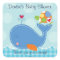 Baby Whale and Turtle Sticker