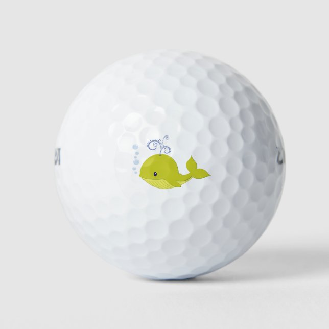 Baby Whale Golf Balls (Front)