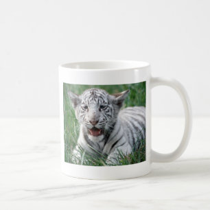 Baby White Tiger Coffee Mug