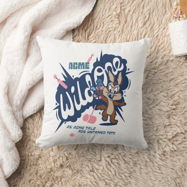 Baby WILE E. COYOTE™ - Wild One Throw Pillow (Blanket)