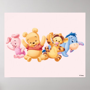 Baby Winnie the Pooh & Friends Poster