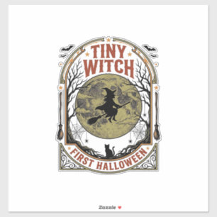 Baby Witch Halloween Shirt for First Spooky Season