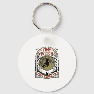 Baby Witch Halloween Shirt for First Spooky Season Keychain