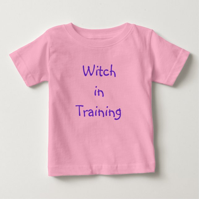 Baby Witch in Training T-Shirt (Front)