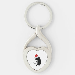 Baby X-Mas Christmas Maternity (three colours) Keychain