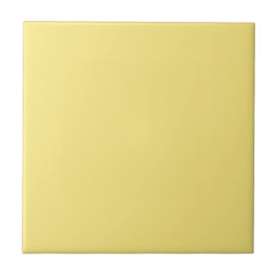 Baby Yellow Personalized Trend Colour Background Tile
