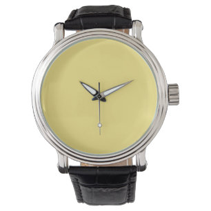 Baby Yellow Personalized Trend Colour Background Watch