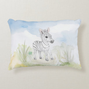 Baby Zebra  Accent Pillow