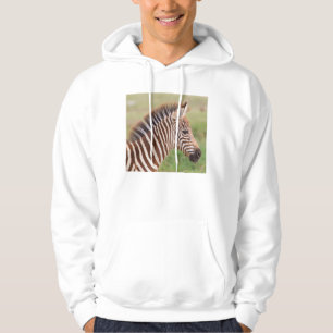 Baby zebra head, Tanzania Hoodie