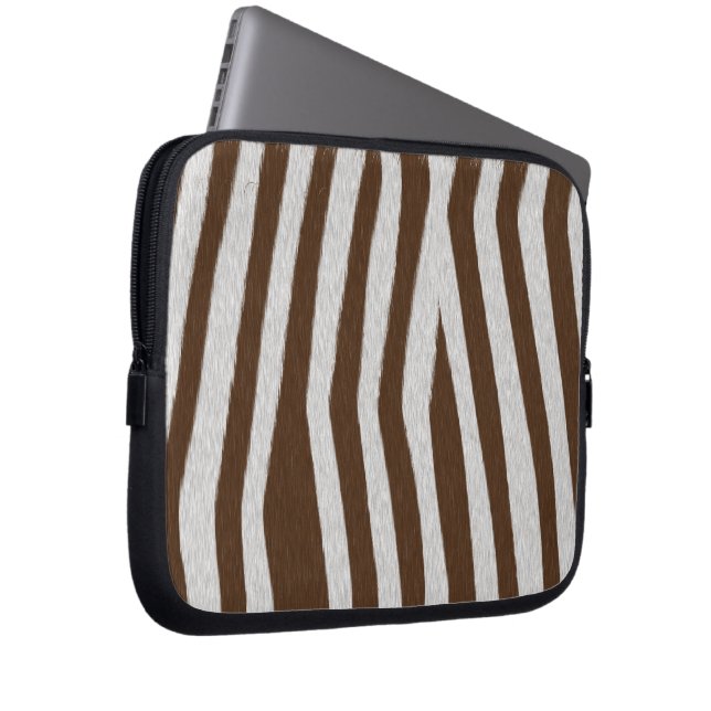 Baby Zebra Laptop Sleeve (Front Right)