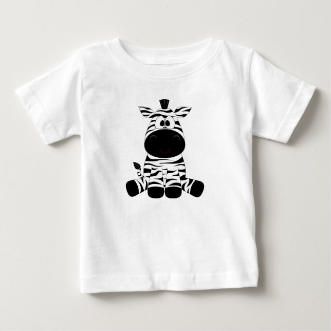 Baby Zebra   T-Shirt (Front)