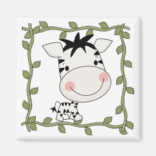Baby Zebra T-shirts and Gifts Magnet