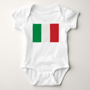 Babybody with Italy flag Baby Bodysuit